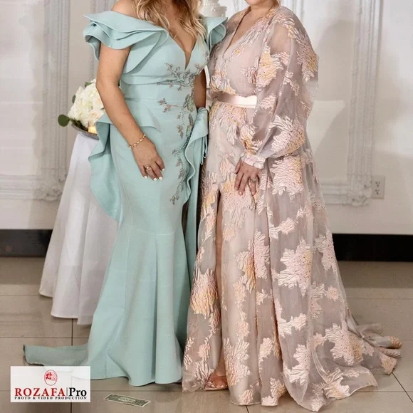 Teuta Matoshi Custom gown once worn at a wedding - Picture 1 of 3